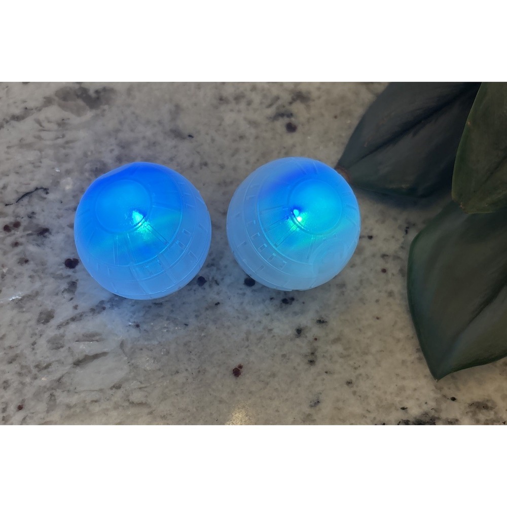 2 Walt Disney World Star Wars Death Star Glow Cube Works- Highly Collectible - Picture 1 of 11